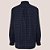 Camisa Dudalina Comfort Oxford Xadrez In26 Marinho Masculino - Imagem 4