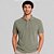 Camisa Polo Dudalina Essential Color In26 Verde Masculino - Imagem 1