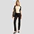 Calça Jeans Forum Marisa 2 Slim In26 Preto Feminino - Imagem 4