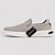 Sapatênis Couro Ferracini Búzios 8960 652B Cinza Masculino - Imagem 2