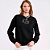 Moletom Colcci Big Iconic In26 Preto Feminino - Imagem 1
