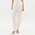 Calça Lança Perfume Carrot Linho In26 Off White Feminino - Imagem 1