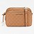 Bolsa Crossbody Lança Perfume Pingente In26 Marrom Feminino - Imagem 1