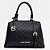 Bolsa Tote Lança Perfume Pingente In26 Preto Feminino - Imagem 1