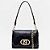 Bolsa Shoulder Lança Perfume Puffer In26 Preto Feminino - Imagem 1