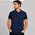 Camisa Polo Colcci Piquet 3 Listras In26 Marinho Masculino - Imagem 1