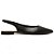 Sapatilha Anacapri Slingback Salto Rasteiro Preto Feminino - Imagem 1