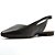 Sapatilha Anacapri Slingback Salto Rasteiro Preto Feminino - Imagem 2