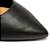 Sapatilha Anacapri Slingback Salto Rasteiro Preto Feminino - Imagem 6