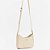 Bolsa Crossbody Lança Perfume Enfeite In26 Bege Feminino - Imagem 3