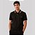 Camisa Polo Colcci Piquet 3 Listras In26 Marrom Masculino - Imagem 1