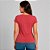 Blusa Dudalina Decote V Pr27 Vermelho Feminino - Imagem 2