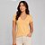 Blusa Dudalina Decote V Pr27 Amarelo Feminino - Imagem 1