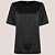 Blusa Dudalina Ingrid Pr27 Preto Feminino - Imagem 3