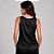 Regata Dudalina Ingrid Pr27 Preto Feminino - Imagem 2