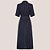 Vestido Dudalina Feixa Eva Pr27 Azul Feminino - Imagem 4