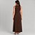 Vestido Dudalina Cecília Pr27 Marrom Feminino - Imagem 2