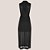 Vestido Dudalina Sabrina Pr27 Preto Feminino - Imagem 4