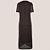 Vestido Tricot Dudalina Monica Pr27 Marrom Feminino - Imagem 4