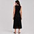 Vestido Tricot Dudalina Monica Pr27 Preto Feminino - Imagem 2