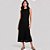 Vestido Tricot Dudalina Monica Pr27 Preto Feminino - Imagem 1
