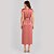 Vestido Dudalina Tubo Aline Pr27 Rosa Feminino - Imagem 2