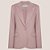 Blazer Slim Dudalina Lívia Pr27 Rosa Feminino - Imagem 3