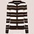 Cardigan Tricot Dudalina Lina Pr27 Marrom Feminino - Imagem 3