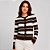 Cardigan Tricot Dudalina Lina Pr27 Marrom Feminino - Imagem 1