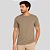 Camiseta Dudalina Essentials Pr27 Bege Masculino - Imagem 1