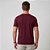 Camiseta Dudalina Essentials Pr27 Bordô Masculino - Imagem 2