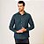 Camisa Slim Dudalina Slim Oxford Pr27 Verde Masculino - Imagem 1