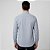 Camisa Dudalina Comfort Melange Pr27 Azul Masculino - Imagem 2