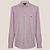 Camisa Slim Dudalina Slim Tricoline Pr27 Bordô Masculino - Imagem 3