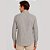 Camisa Slim Dudalina Slim Tricoline Xad Pr27 Bege Masculino - Imagem 2