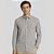 Camisa Slim Dudalina Slim Tricoline Xad Pr27 Bege Masculino - Imagem 1