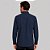 Camisa Slim Dudalina Slim Tricoline X Pr27 Marinho Masculino - Imagem 2