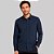 Camisa Slim Dudalina Slim Tricoline X Pr27 Marinho Masculino - Imagem 1