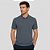 Camisa Polo Individual Comfort Basic Pr27 Azul Masculino - Imagem 1