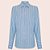 Camisa Slim Dudalina Slim Listrado Pr27 Azul Feminino - Imagem 3