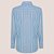 Camisa Slim Dudalina Slim Listrado Pr27 Azul Feminino - Imagem 4