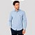 Camisa Slim Dudalina Tricoline Pr27 Azul Masculino - Imagem 1