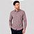 Camisa Slim Dudalina Oxford Pr27 Bordô Masculino - Imagem 1