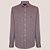 Camisa Slim Dudalina Oxford Pr27 Bordô Masculino - Imagem 3