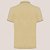 Camisa Polo Dudalina Frisos Degradê Pr27 Amarelo Masculino - Imagem 3