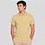 Camisa Polo Dudalina Frisos Degradê Pr27 Amarelo Masculino - Imagem 1