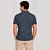 Camisa Polo Dudalina Frisos Degrade Pr27 Cinza Masculino - Imagem 2