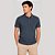 Camisa Polo Dudalina Frisos Degrade Pr27 Cinza Masculino - Imagem 1