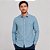 Camisa Slim Dudalina Slim Oxford Lisa Pr27 Azul Masculino - Imagem 1