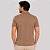 Camisa Polo Dudalina Malha Model Binada Pr27 Bege Masculino - Imagem 2
